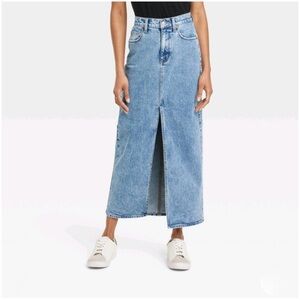 Universal Thread Blue Denim Skirt